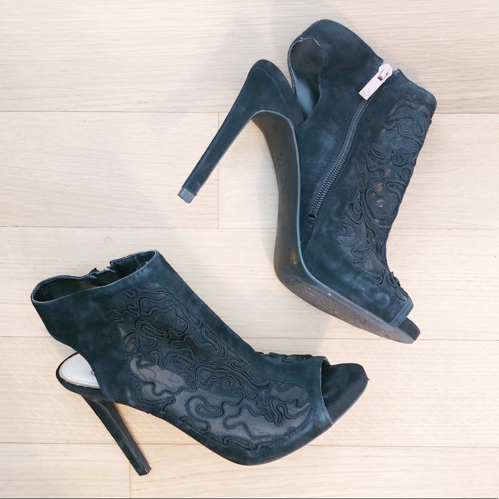 Jessica Simpson Nynette lace heels 🖤 size 7.5